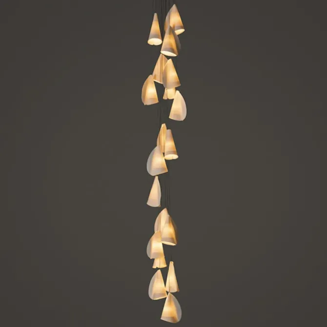 21.19 cluster column pendant
