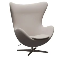 3316 Egg lenestol Brown Bronze