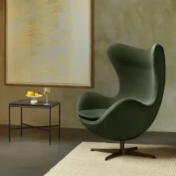 3316 Egg lenestol Brown Bronze