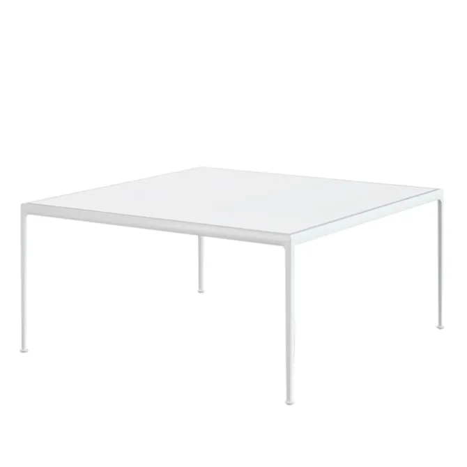 1966 kvadratisk utendørs spisebord 97 cm