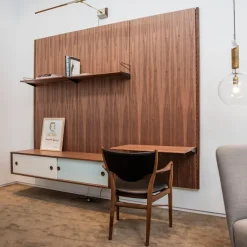 46 lenestol Walnut