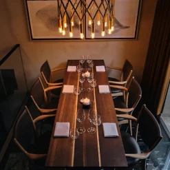 46 lenestol Walnut