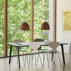 3100 Myran stol Coloured Ash Veneer Warm Graphite