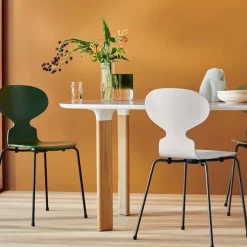 3101 Myran stol Lacquered Beech Veneer Chrome