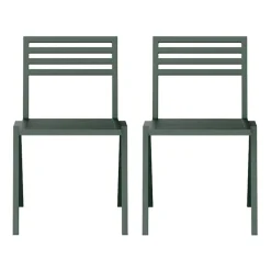 19 Outdoors Stacking Chair Set of 2