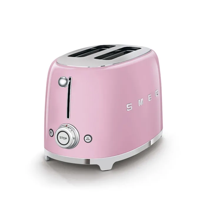 2 Slice Toaster Pink