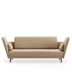 57 sofa Brownished Steel/Walnut