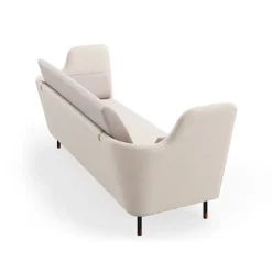 57 sofa Brownished Steel/Walnut