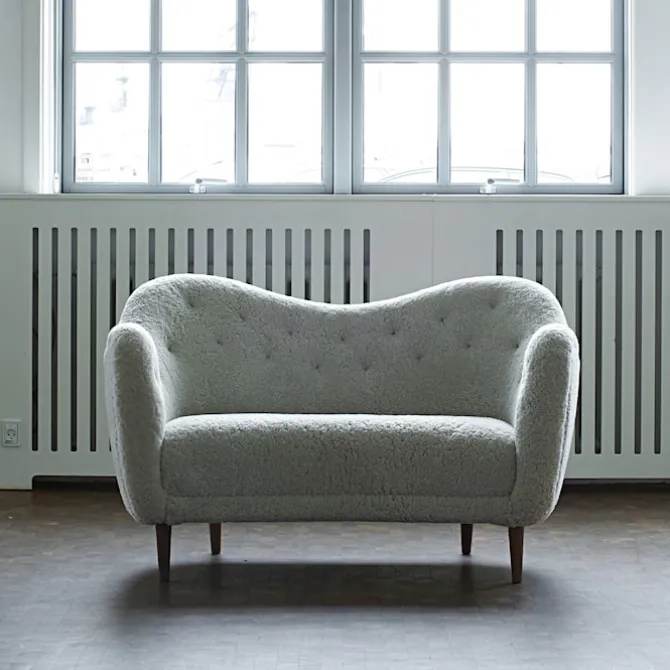 46 sofa Dark oiled oak