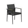 180 Stacking Chair with Teak Arms