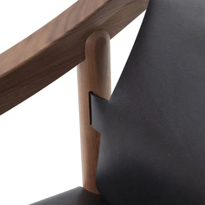 905 stol Ashwood Stained Black