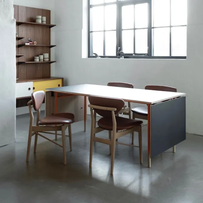 108 stol Clear oiled oak