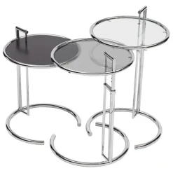 Adjustable Side Table E 1027