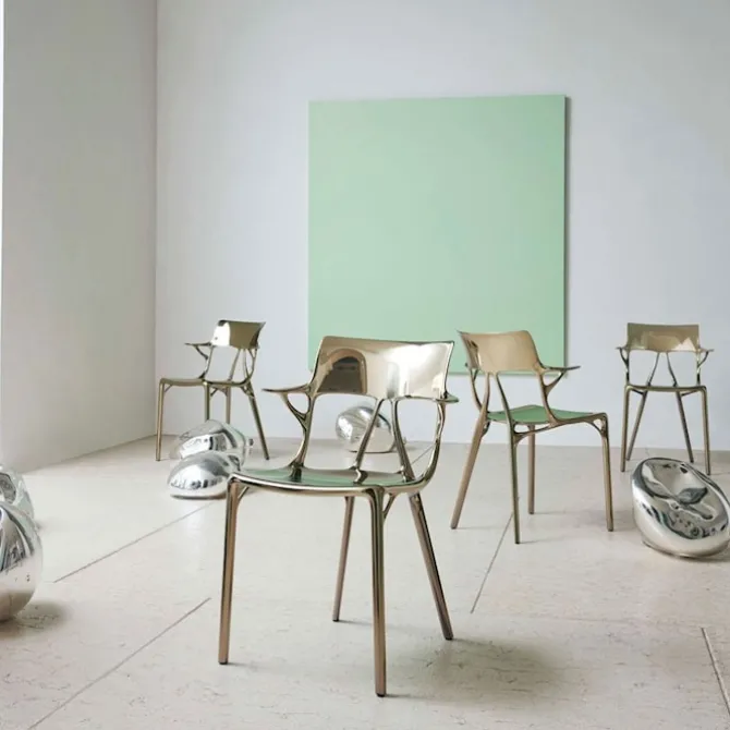 A.I. Chair Metallic