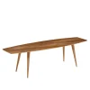AK 2580-2582 Point Coffee Table - Walnut Oil