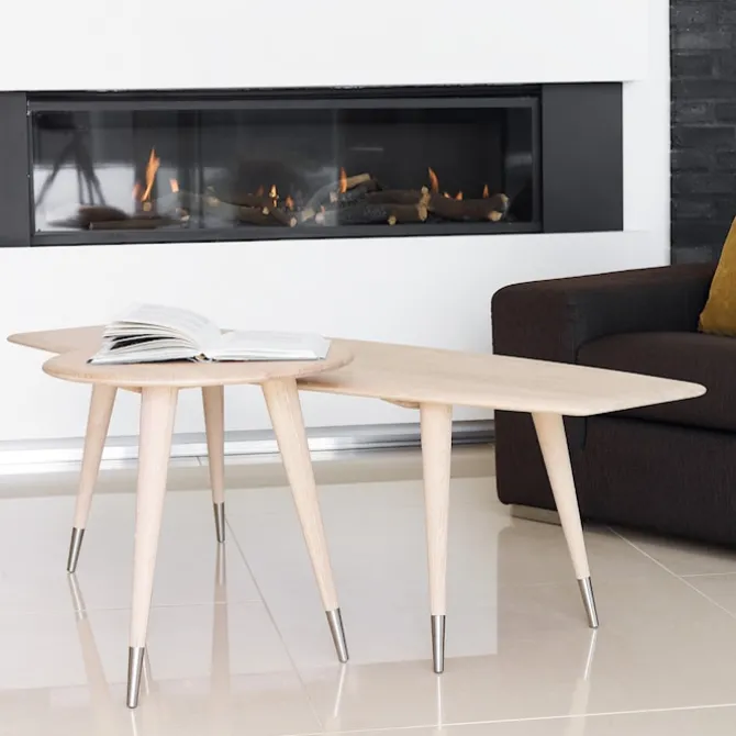 AK 2510 Side table Såpad ek