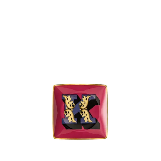 Alphabet Plate K - 12 cm