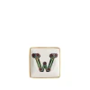 Alphabet Plate W - 12 cm