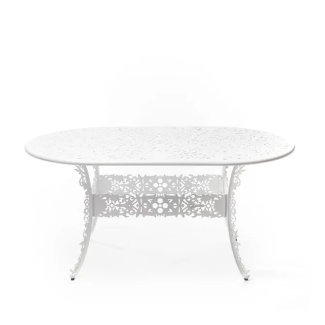 Aluminium Oval Table Industry Collection