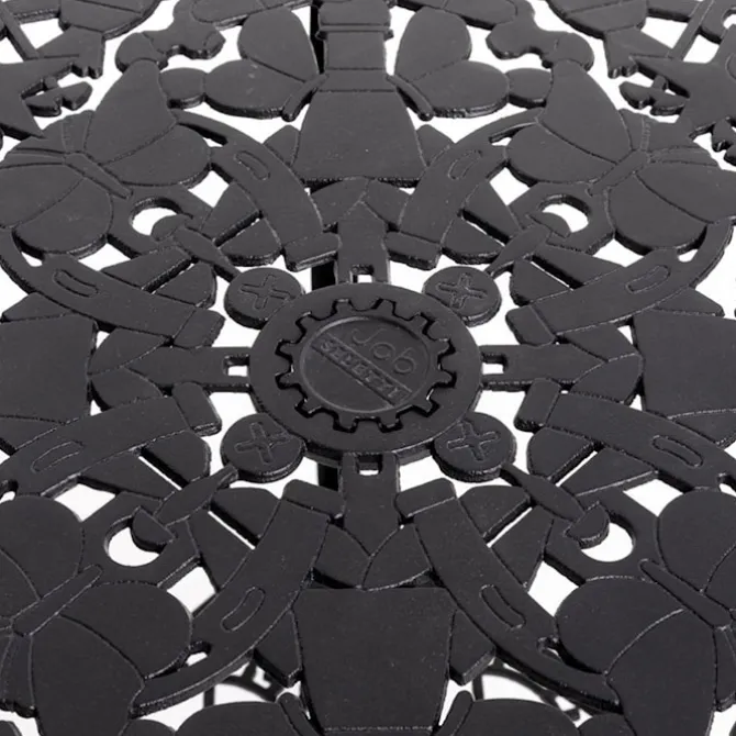 Aluminium Square Table Industry Collection