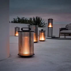 Ambient Line Small Glass Lantern