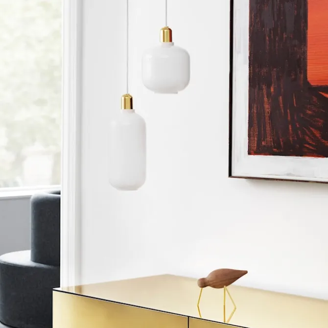 Amp Lamp Large Brass