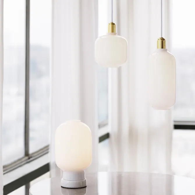 Amp Lamp Large Brass