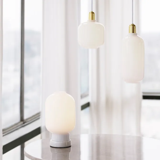 Amp Lamp Small Brass