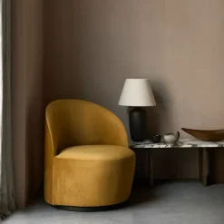 Androgyne salongbord mørkbeiset eik