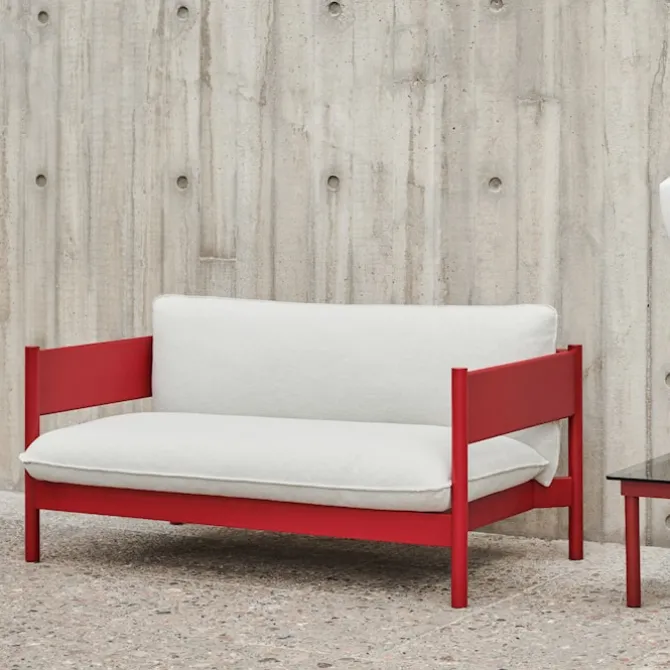 Arbour Club sofa Oiled Waxed Walnut