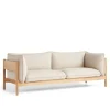 Arbour Eco 3-seters sofa Oiled Waxed Oak