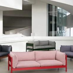 Arbour Eco 3-seters sofa Oiled Waxed Oak