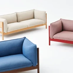 Arbour Eco 3-seters sofa Oiled Waxed Oak