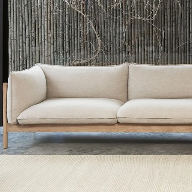 Arbour Eco 3-seters sofa Oiled Waxed Oak