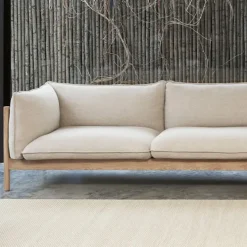 Arbour Eco 3-sitssoffa Oiled Waxed Walnut