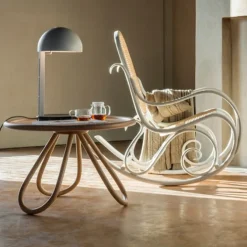 Arch Coffee Table - Lacquered Beech Top
