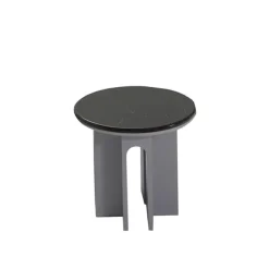 Arcolor Small Table Ø 50 cm - Marquinia Marble