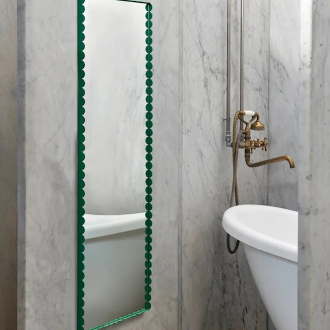 Arcs speil Rectangle Medium