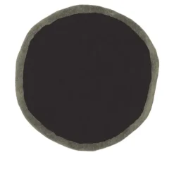 Aros Round Rug Green