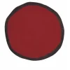 Aros Round Rug Red