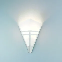 Art Déco Wall Lamp WAD 36 Chrome