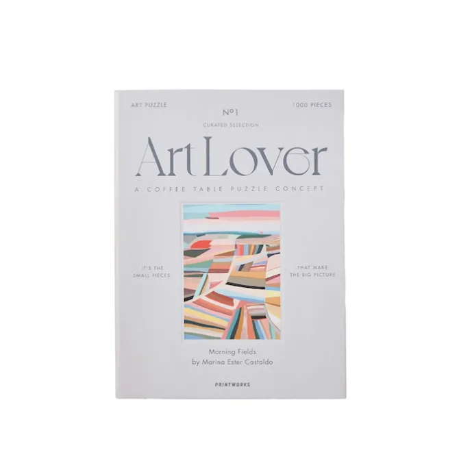 Art Lover Book Puzzle - Morning Fields, 1000 pcs