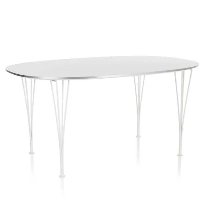 B612 Superellipse spisebord 100 x 150 cm White