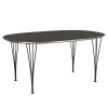 B616 Superellipse spisebord 100 x 170 cm Grey