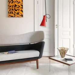 Baker sofa Dark oiled oak