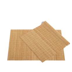 Bamboo dekkebrikker 2-pakning