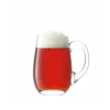 Bar Beer Tankard Curved 750ml Clear