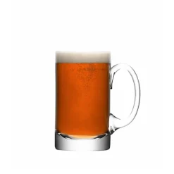 Bar Beer Tankard Straight 750ml Clear