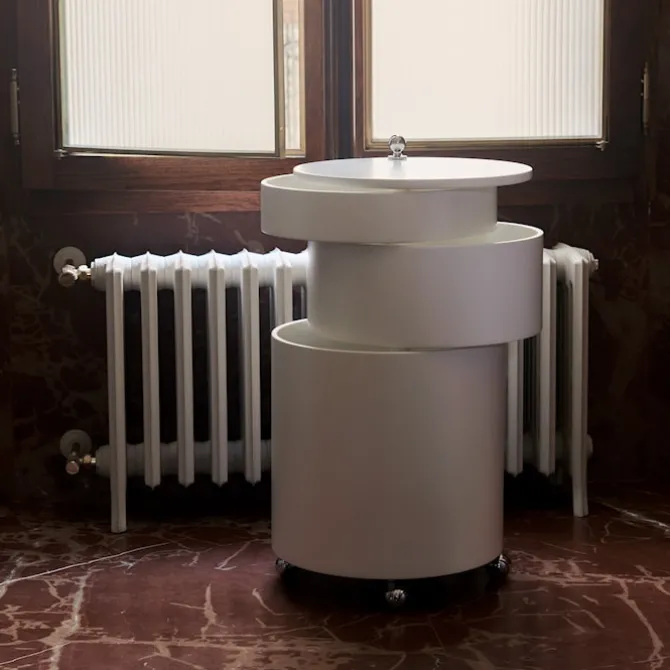 Barboy Side Table & Mobile Storage Unit
