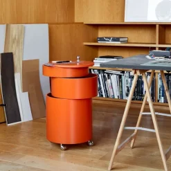 Barboy Side Table & Mobile Storage Unit